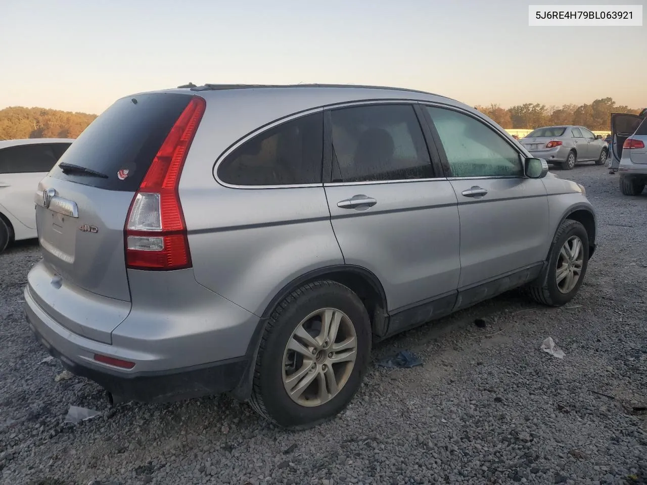 2011 Honda Cr-V Exl VIN: 5J6RE4H79BL063921 Lot: 77461984