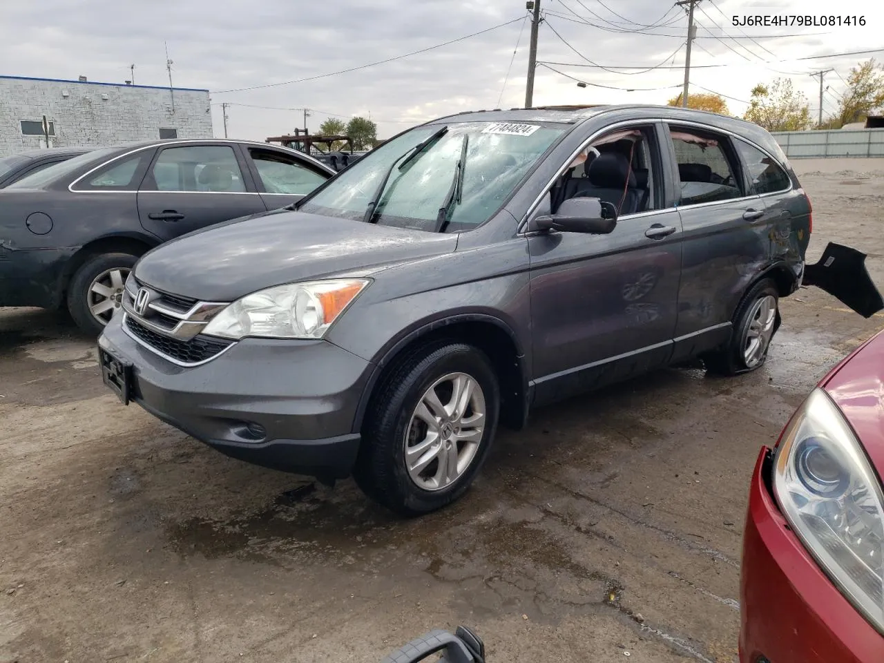 2011 Honda Cr-V Exl VIN: 5J6RE4H79BL081416 Lot: 77484824