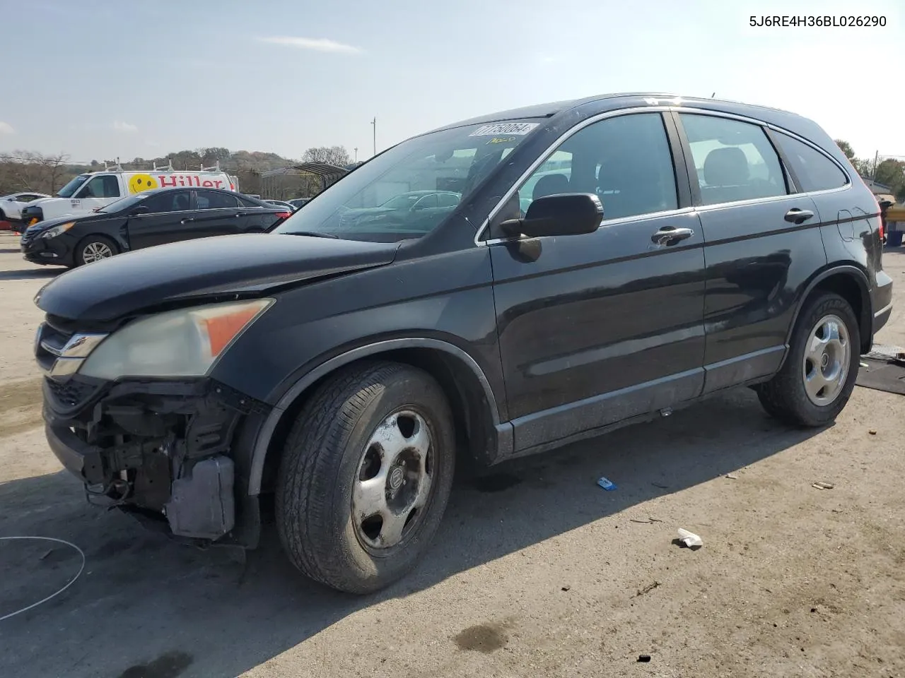 2011 Honda Cr-V Lx VIN: 5J6RE4H36BL026290 Lot: 77750064