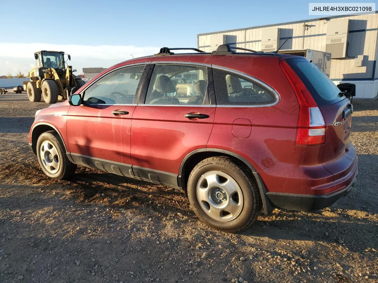 2011 Honda Cr-V Lx VIN: JHLRE4H3XBC021098 Lot: 77796264