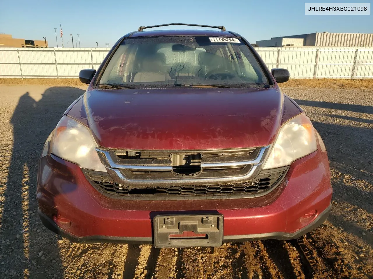 2011 Honda Cr-V Lx VIN: JHLRE4H3XBC021098 Lot: 77796264