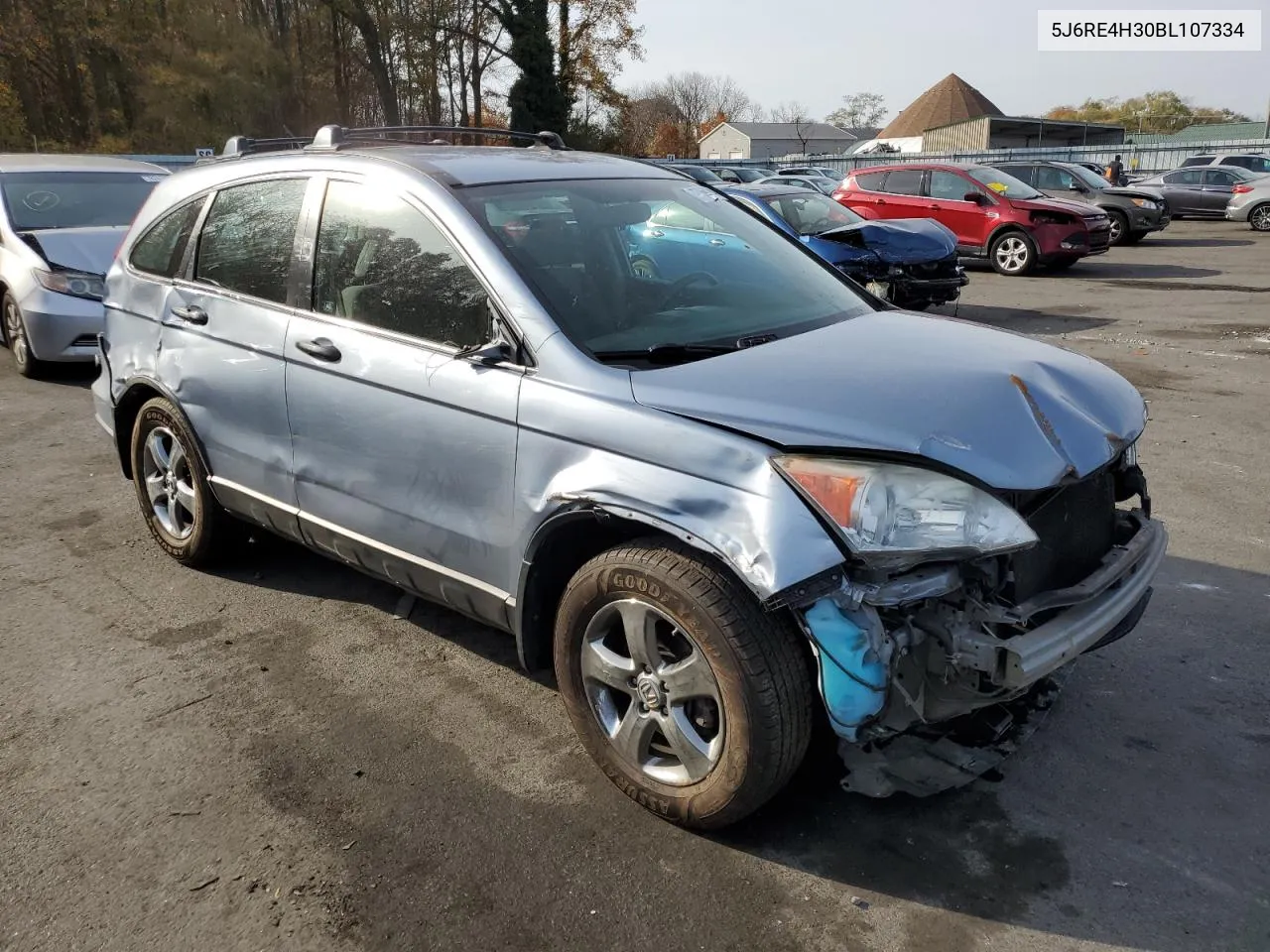 2011 Honda Cr-V Lx VIN: 5J6RE4H30BL107334 Lot: 77960794