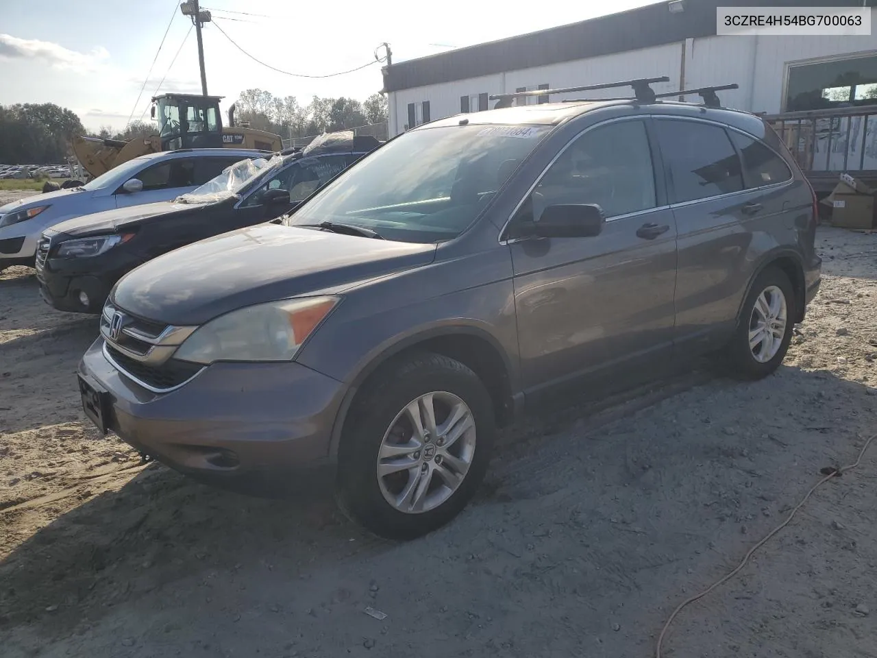 2011 Honda Cr-V Ex VIN: 3CZRE4H54BG700063 Lot: 78031884