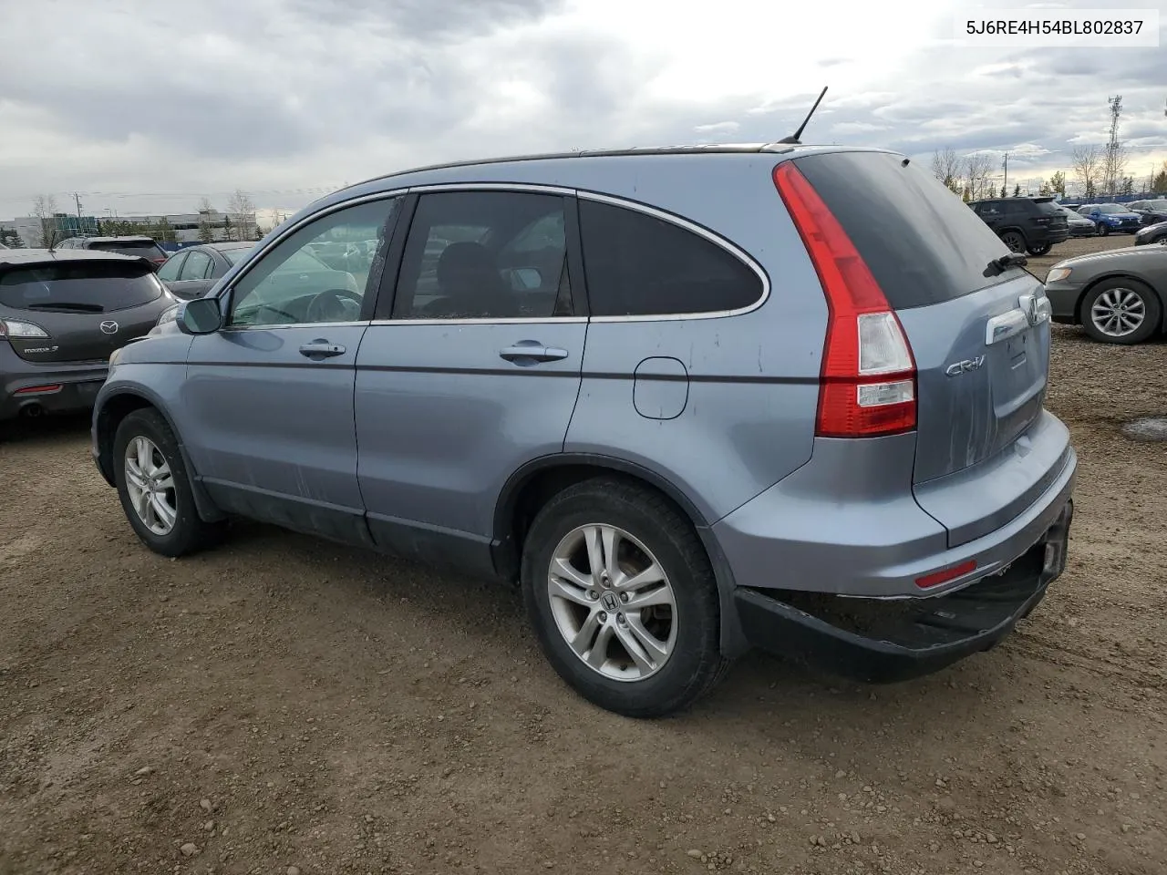 2011 Honda Cr-V Ex VIN: 5J6RE4H54BL802837 Lot: 78083204