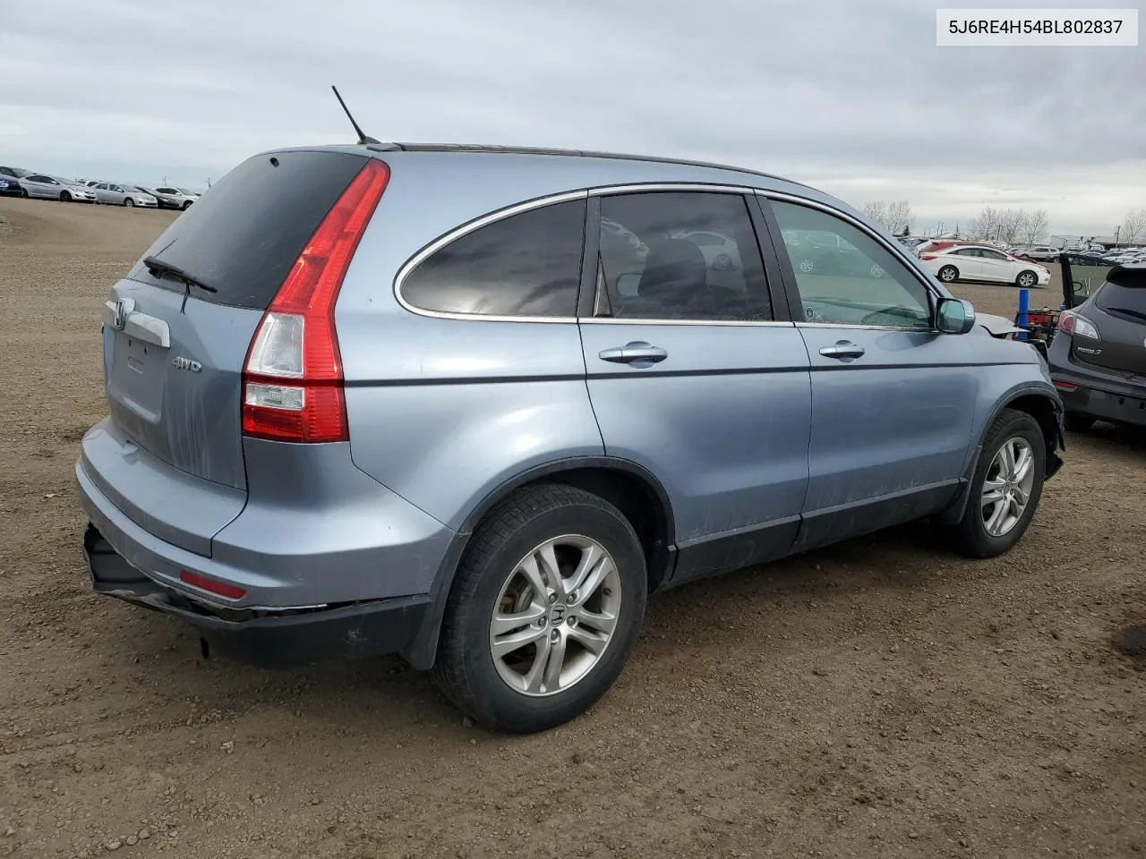 2011 Honda Cr-V Ex VIN: 5J6RE4H54BL802837 Lot: 78083204