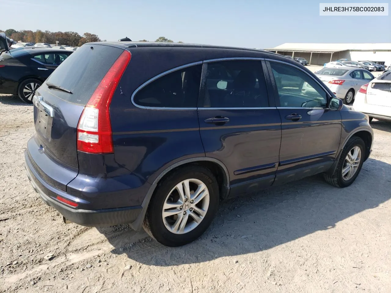 2011 Honda Cr-V Exl VIN: JHLRE3H75BC002083 Lot: 78147914