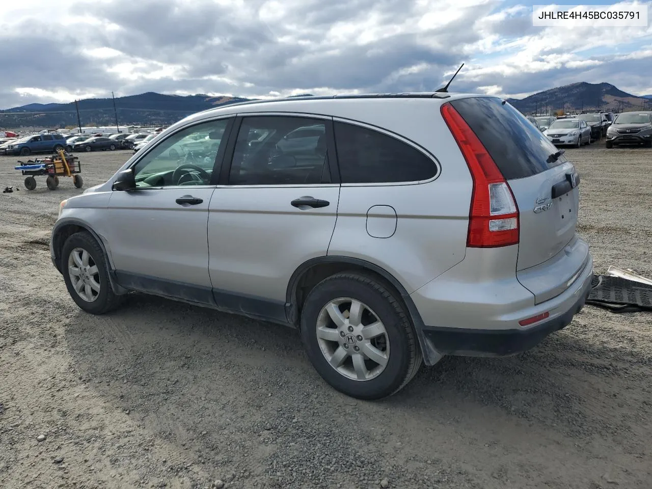 2011 Honda Cr-V Se VIN: JHLRE4H45BC035791 Lot: 78151584