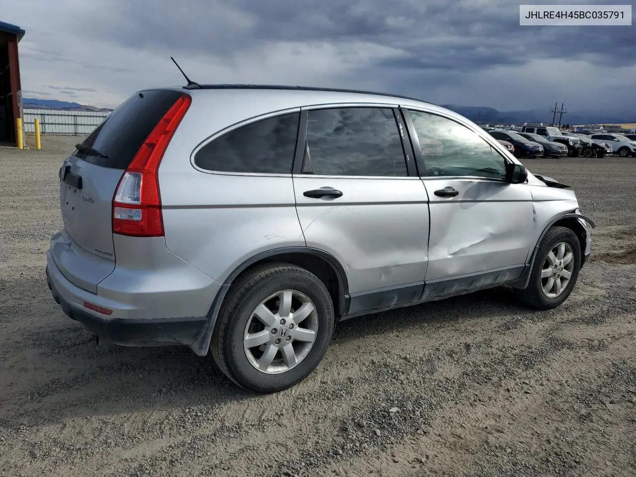 2011 Honda Cr-V Se VIN: JHLRE4H45BC035791 Lot: 78151584