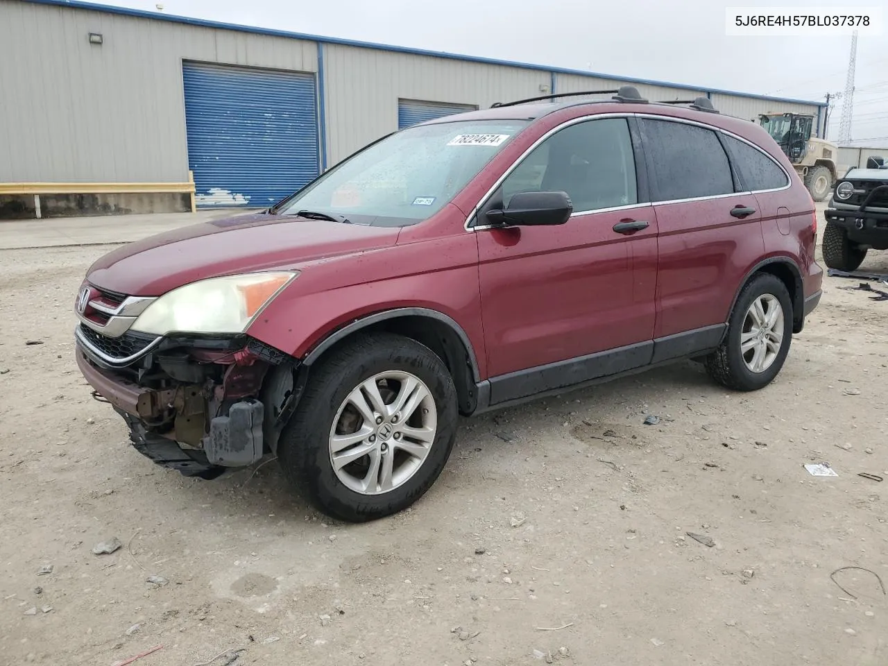 5J6RE4H57BL037378 2011 Honda Cr-V Ex