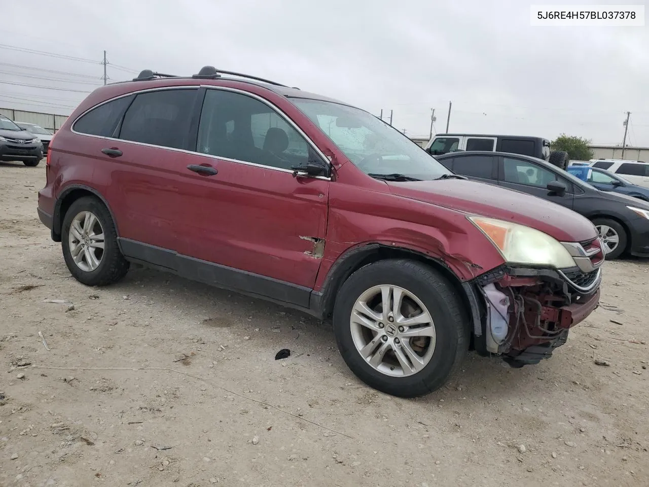 5J6RE4H57BL037378 2011 Honda Cr-V Ex