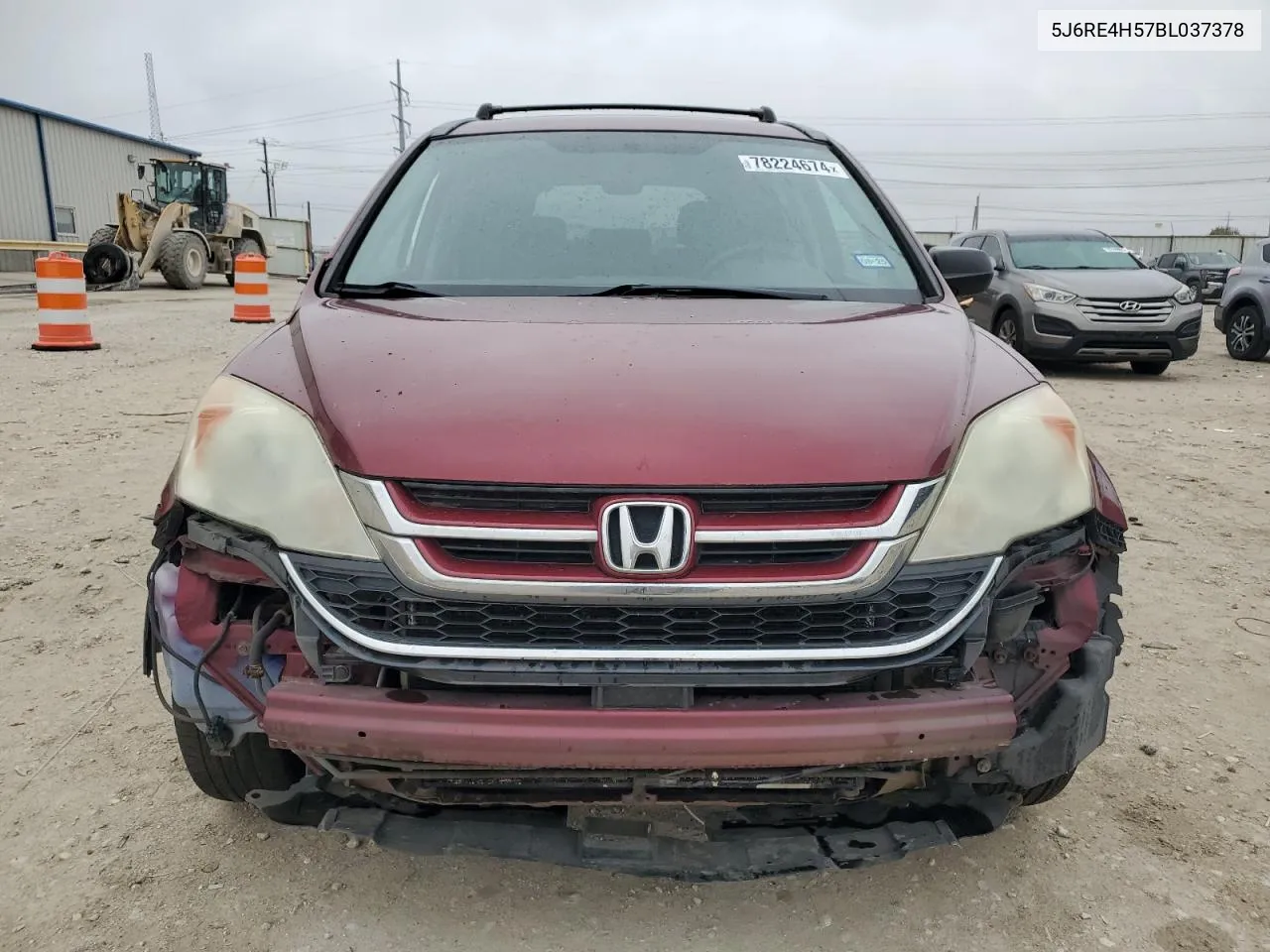 5J6RE4H57BL037378 2011 Honda Cr-V Ex