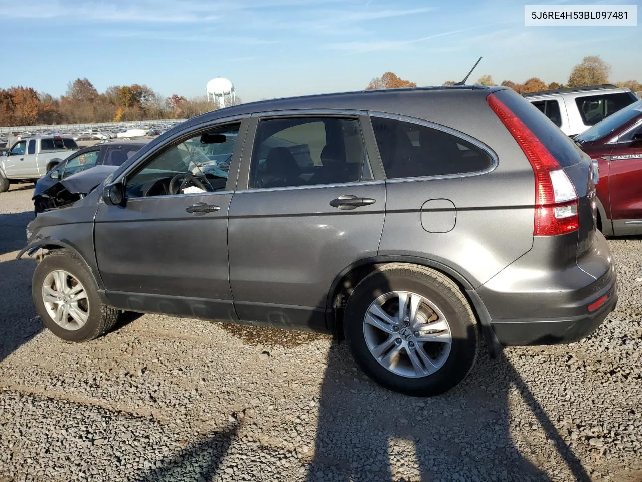 2011 Honda Cr-V Ex VIN: 5J6RE4H53BL097481 Lot: 78356284