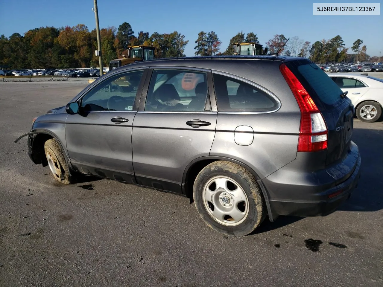 2011 Honda Cr-V Lx VIN: 5J6RE4H37BL123367 Lot: 78617894