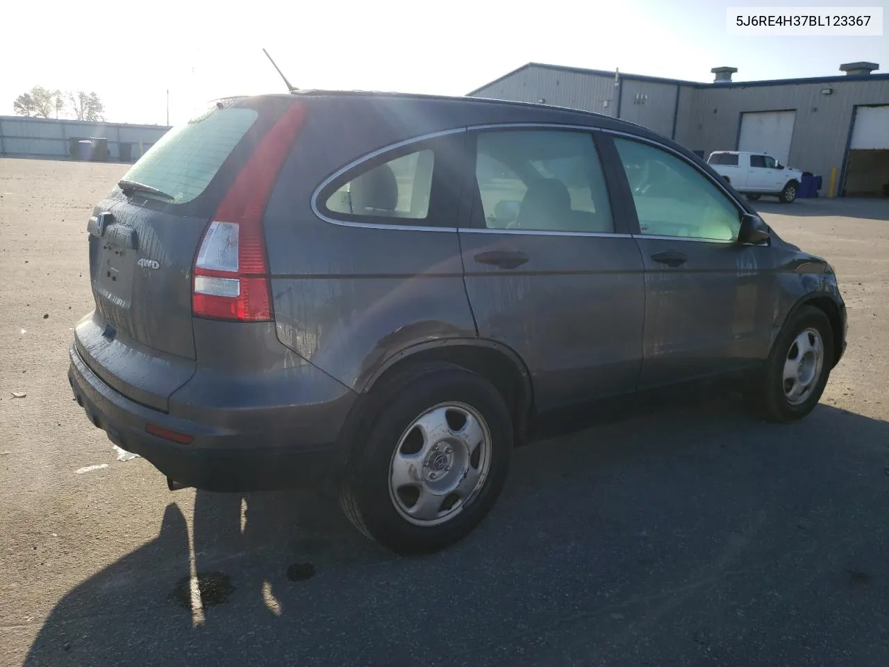 2011 Honda Cr-V Lx VIN: 5J6RE4H37BL123367 Lot: 78617894