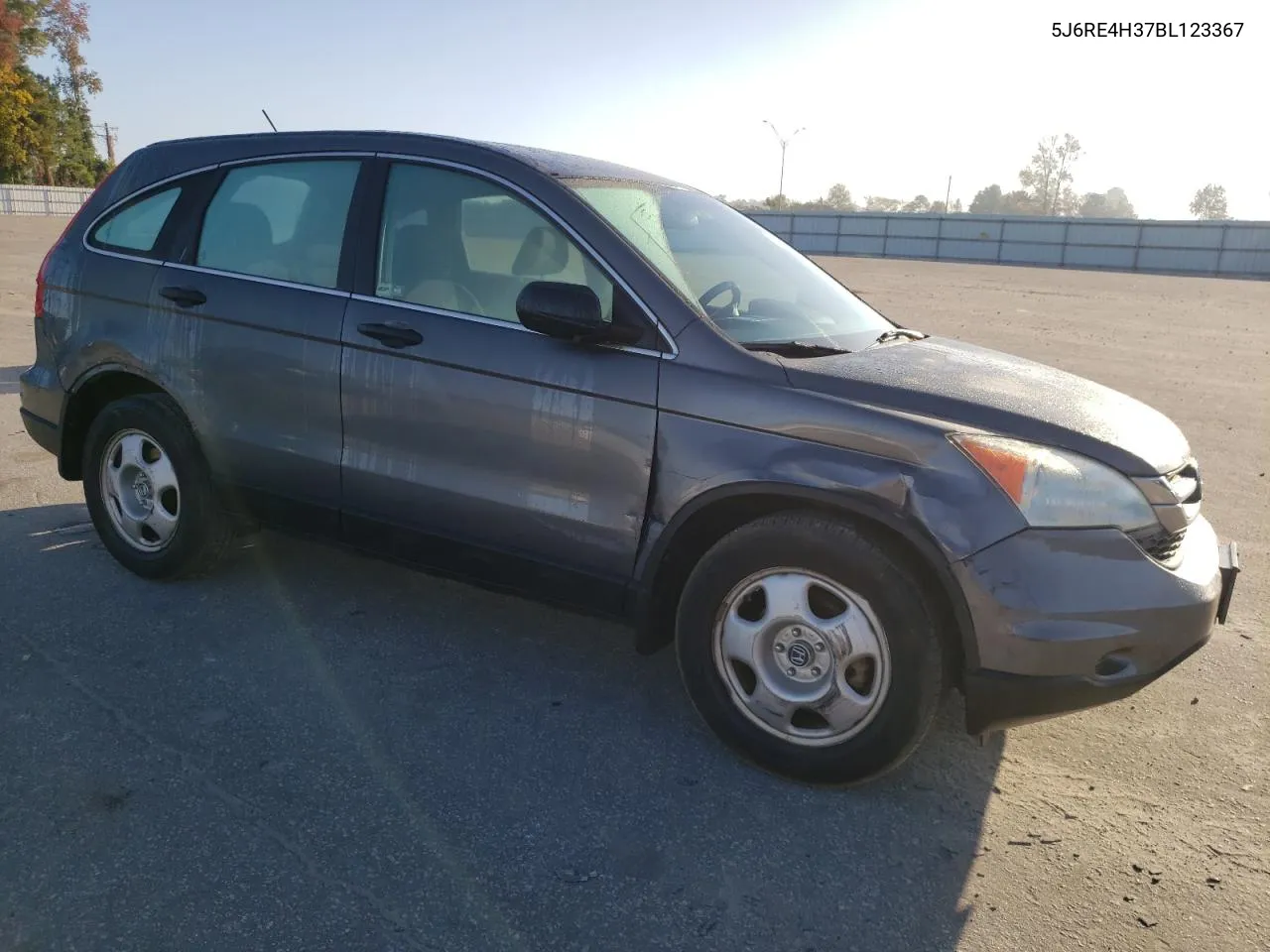 2011 Honda Cr-V Lx VIN: 5J6RE4H37BL123367 Lot: 78617894