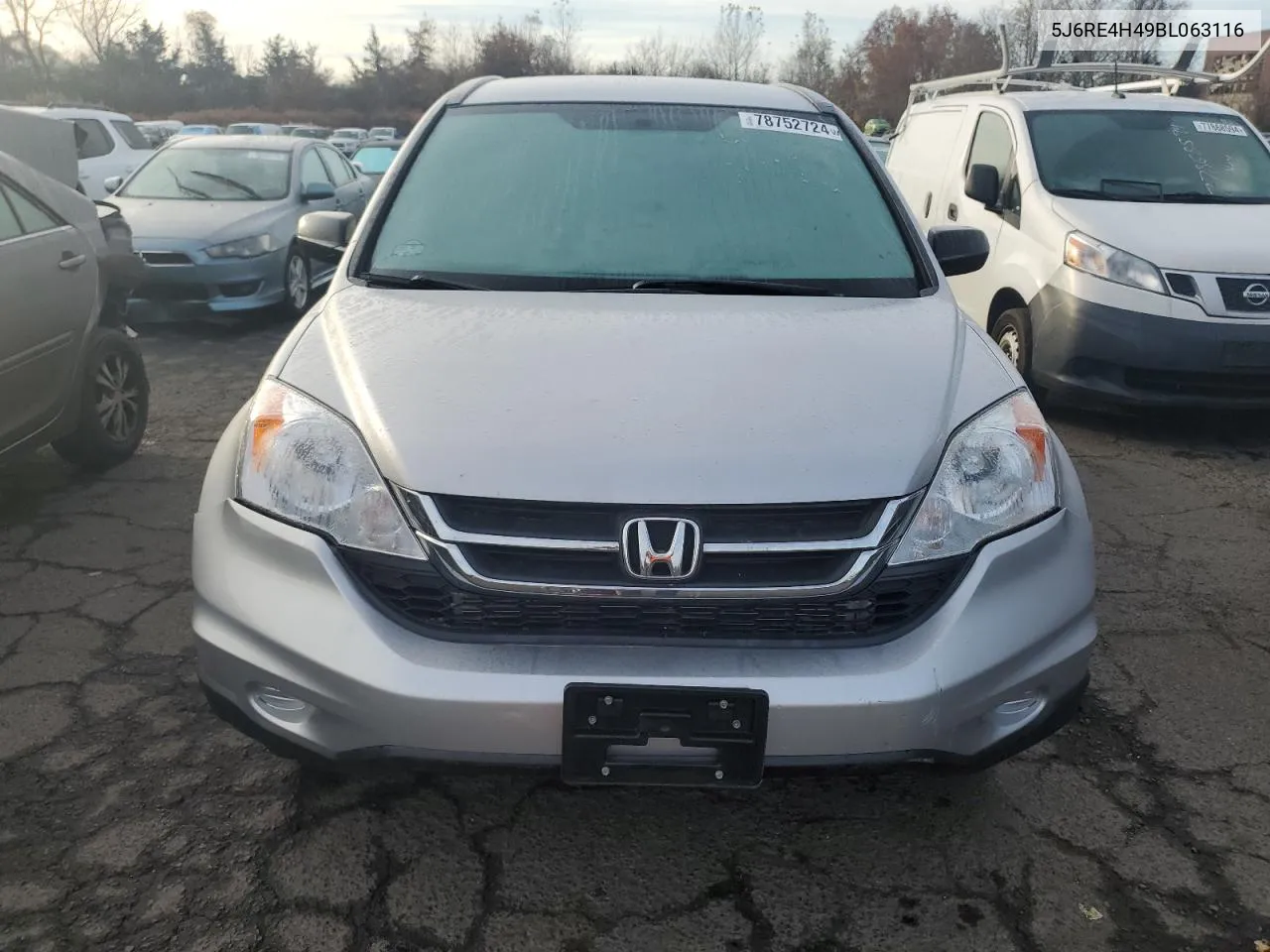 2011 Honda Cr-V Se VIN: 5J6RE4H49BL063116 Lot: 78752724