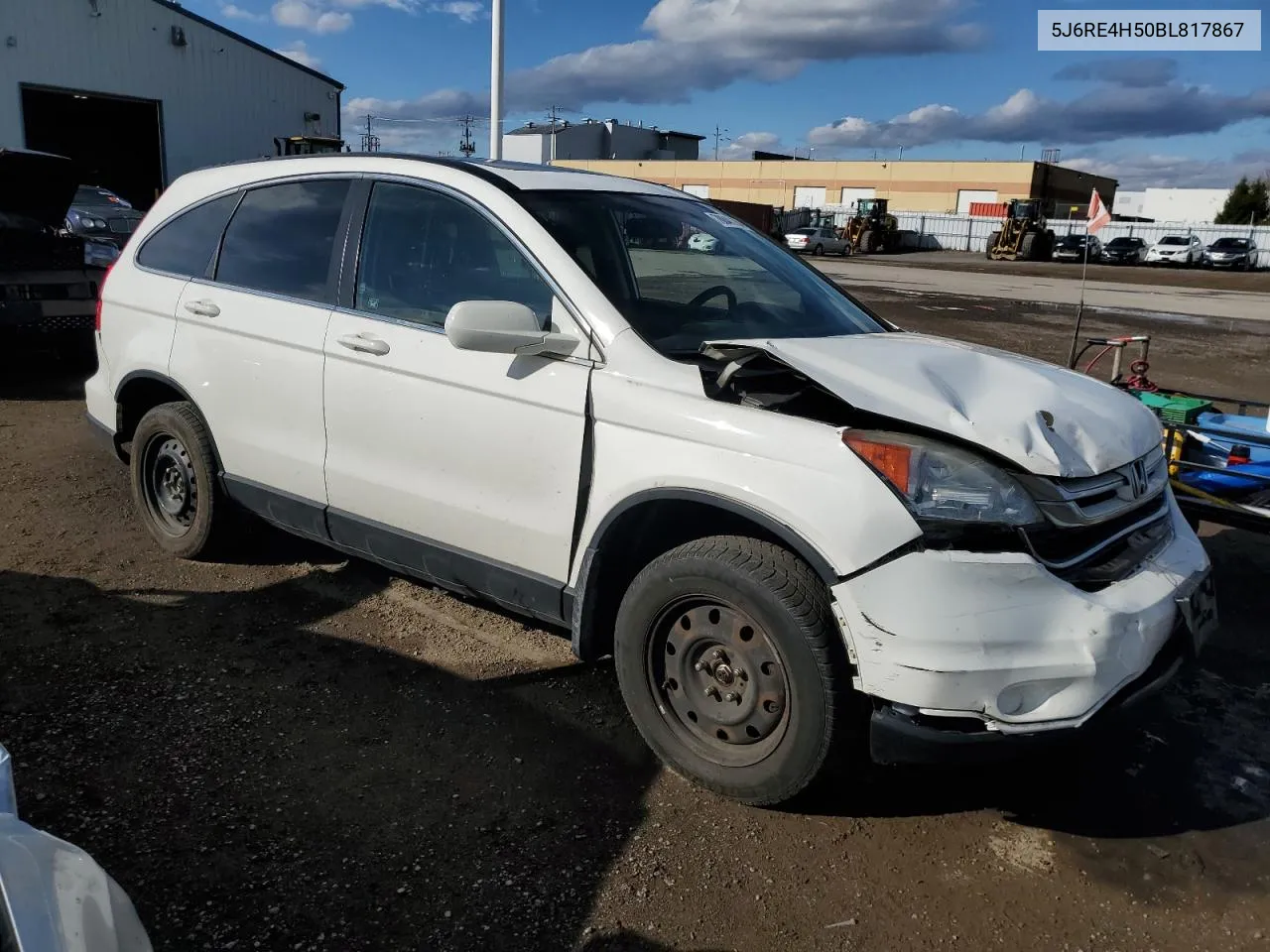 2011 Honda Cr-V Ex VIN: 5J6RE4H50BL817867 Lot: 78848184