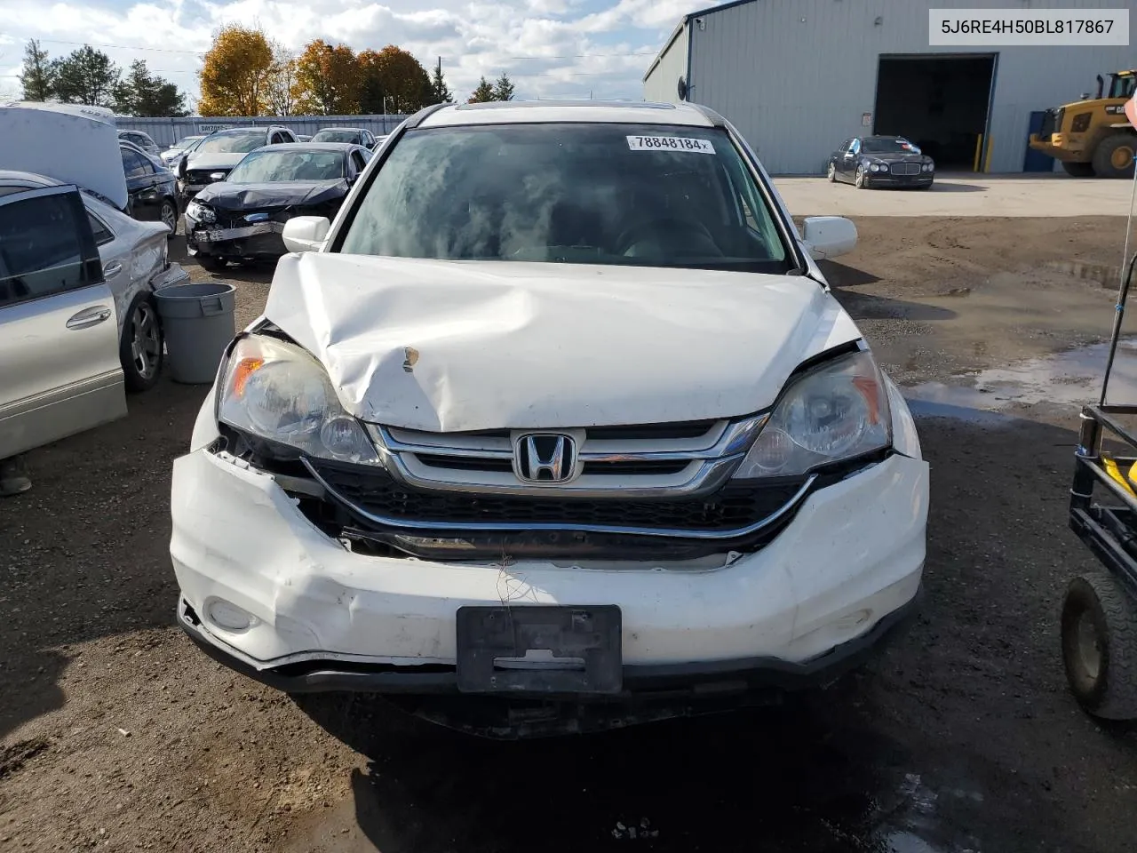 2011 Honda Cr-V Ex VIN: 5J6RE4H50BL817867 Lot: 78848184