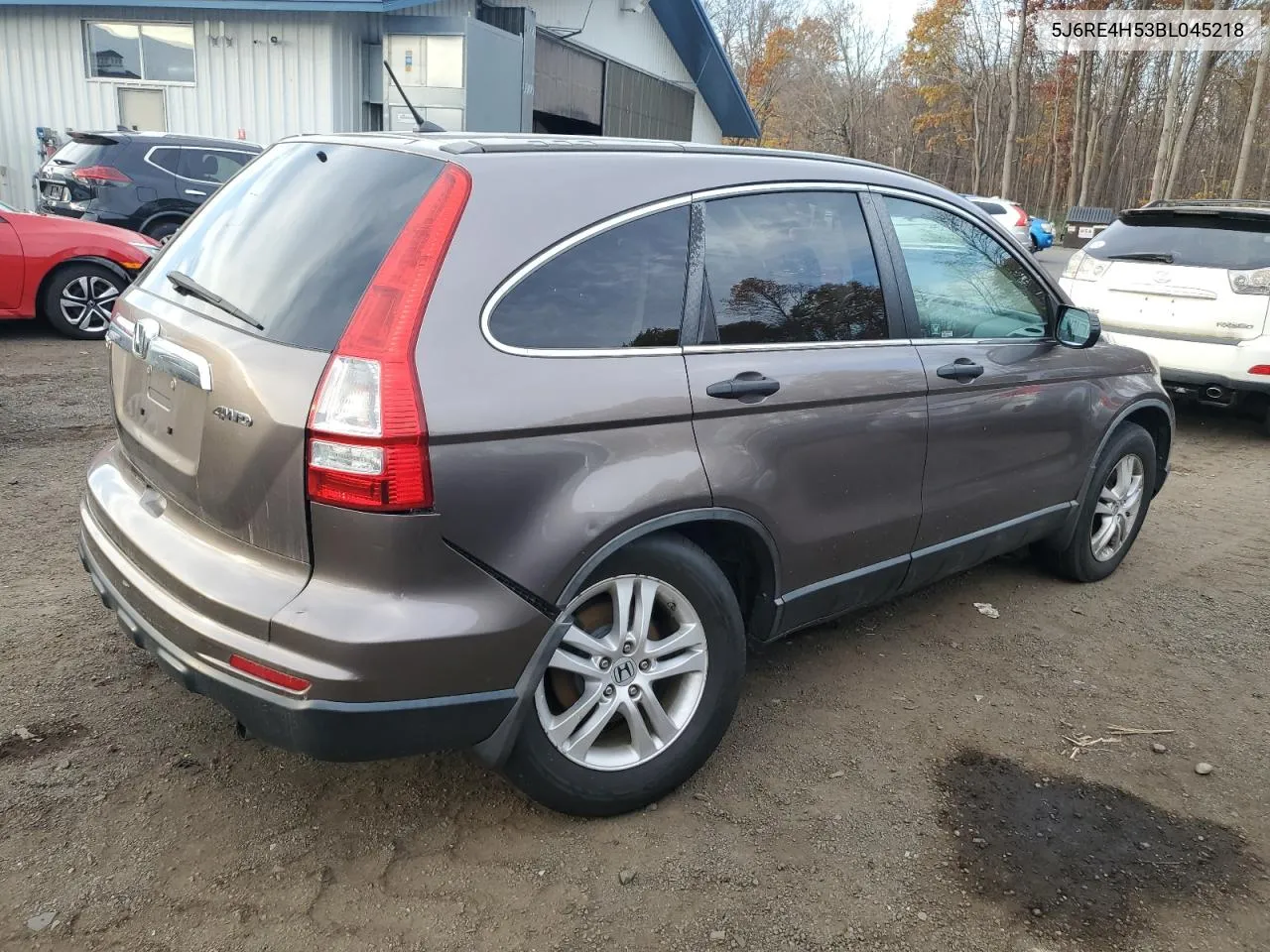 2011 Honda Cr-V Ex VIN: 5J6RE4H53BL045218 Lot: 78875764