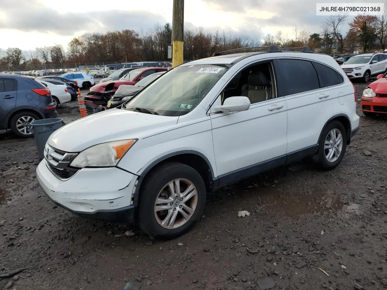 2011 Honda Cr-V Exl VIN: JHLRE4H79BC021368 Lot: 78877614