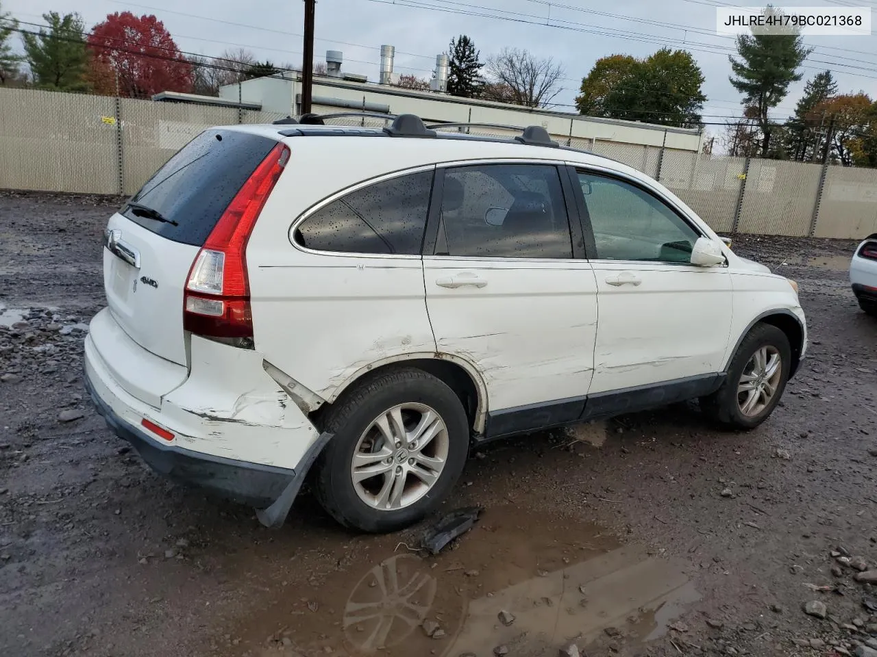 2011 Honda Cr-V Exl VIN: JHLRE4H79BC021368 Lot: 78877614