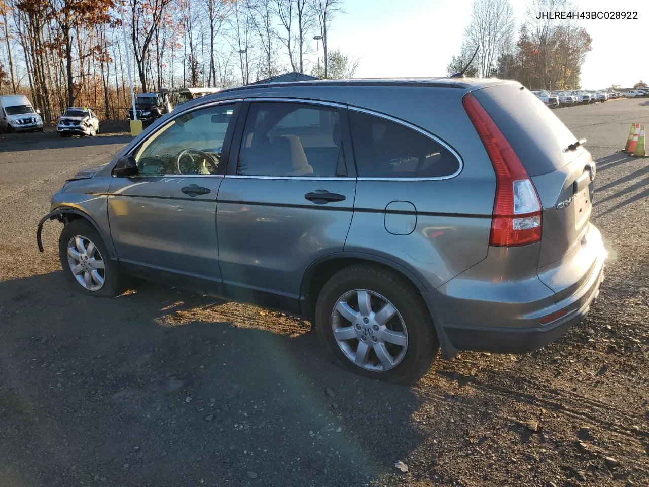 2011 Honda Cr-V Se VIN: JHLRE4H43BC028922 Lot: 79236444