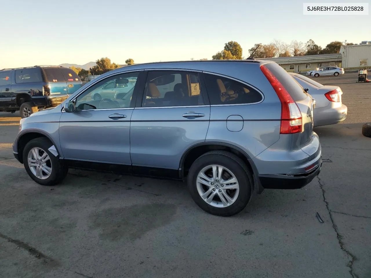 2011 Honda Cr-V Exl VIN: 5J6RE3H72BL025828 Lot: 79268864