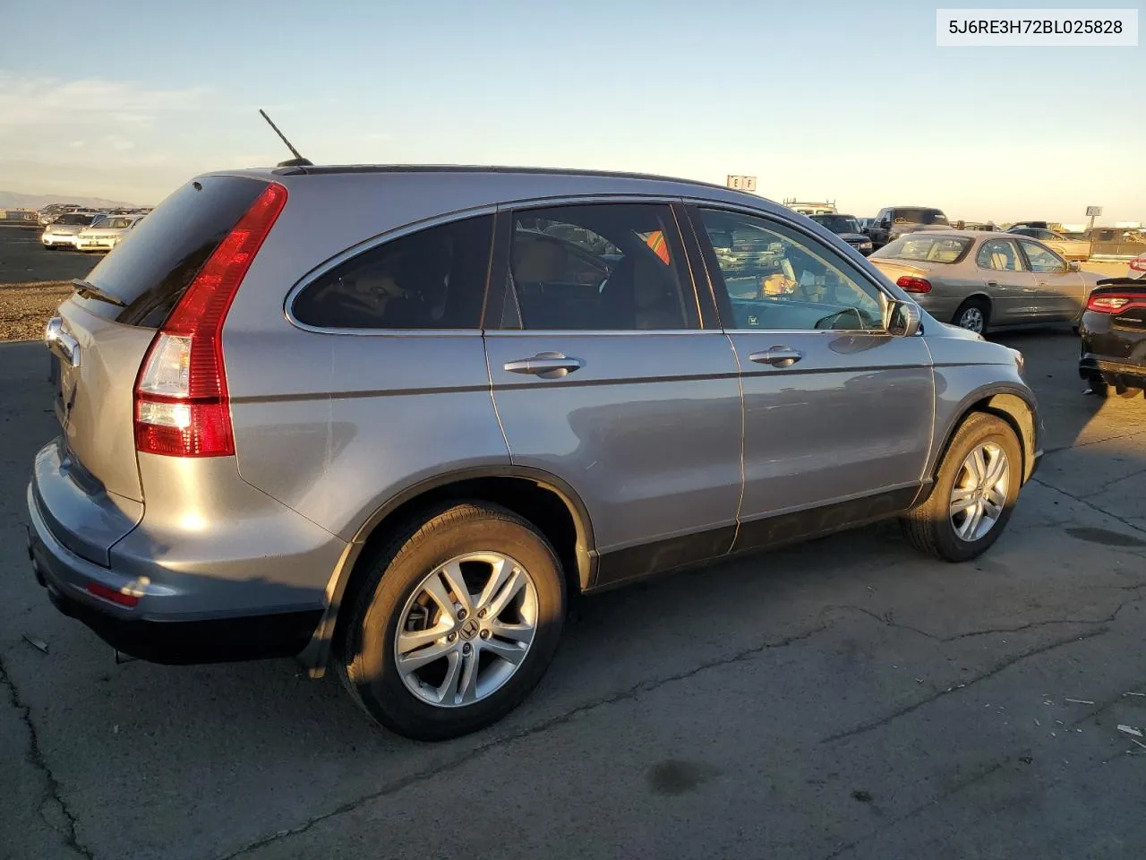 2011 Honda Cr-V Exl VIN: 5J6RE3H72BL025828 Lot: 79268864