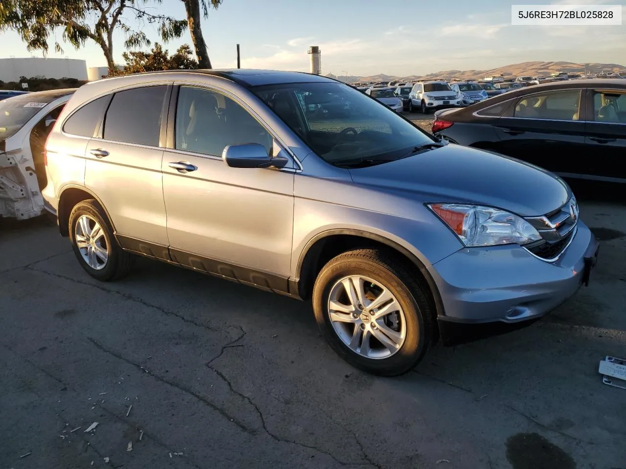 2011 Honda Cr-V Exl VIN: 5J6RE3H72BL025828 Lot: 79268864