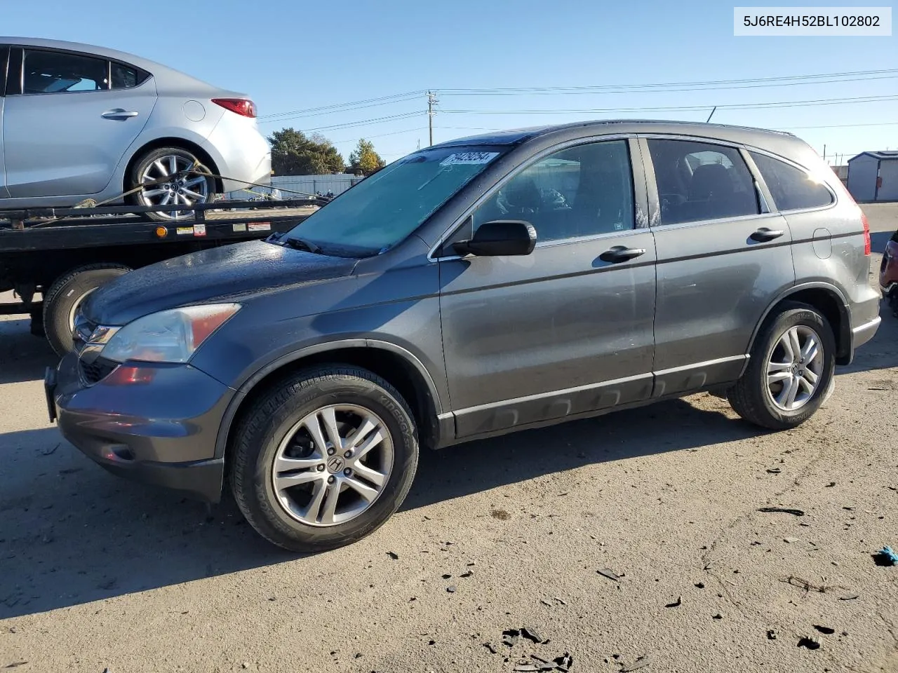 2011 Honda Cr-V Ex VIN: 5J6RE4H52BL102802 Lot: 79429254