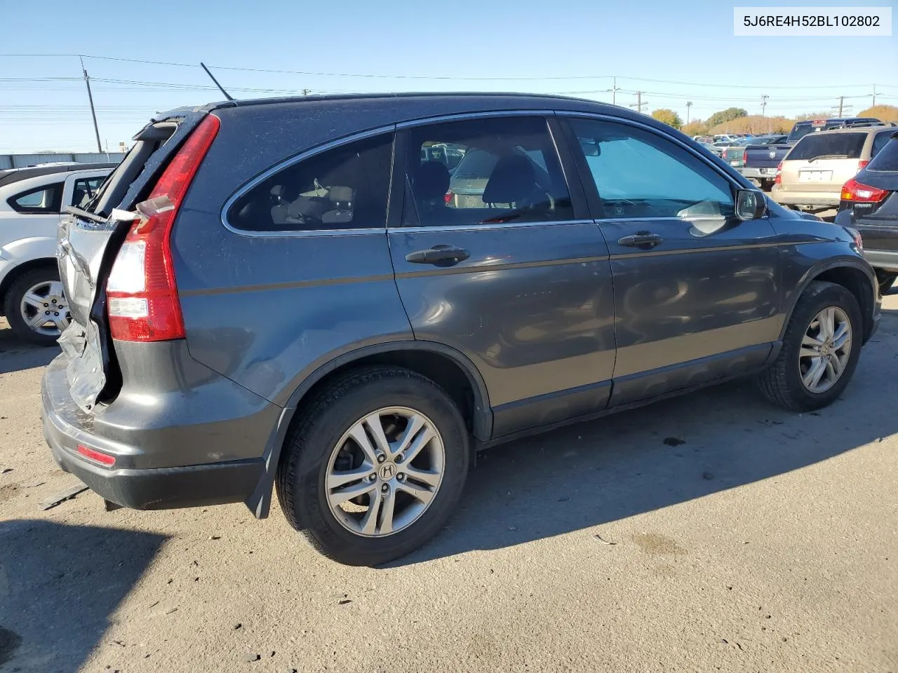 2011 Honda Cr-V Ex VIN: 5J6RE4H52BL102802 Lot: 79429254