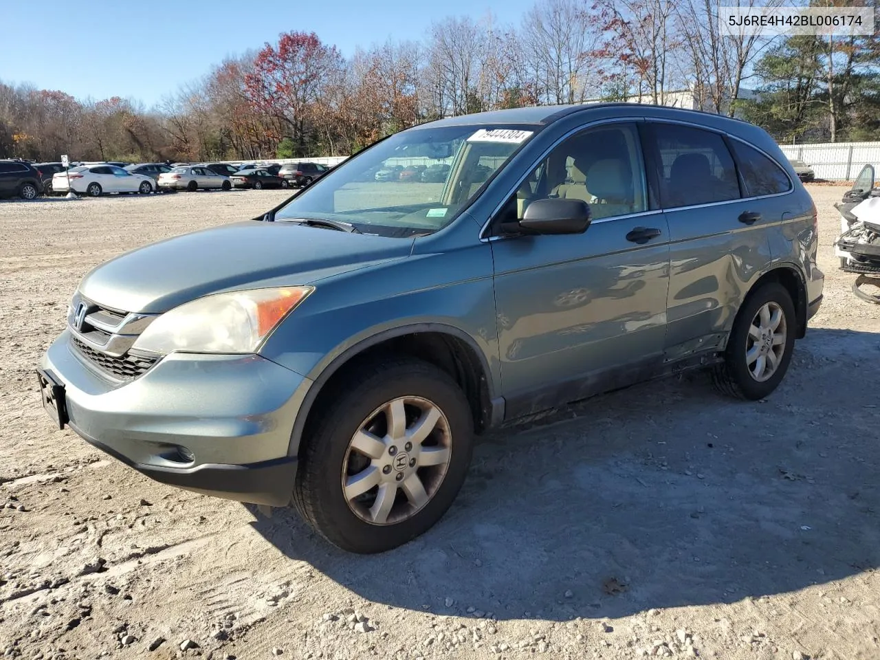 2011 Honda Cr-V Se VIN: 5J6RE4H42BL006174 Lot: 79444304