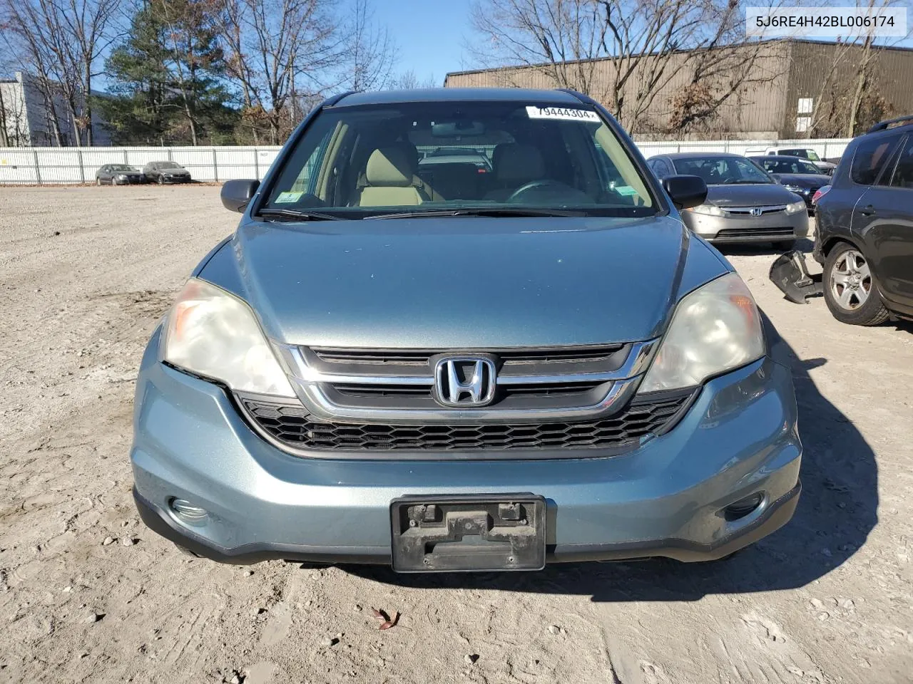 2011 Honda Cr-V Se VIN: 5J6RE4H42BL006174 Lot: 79444304