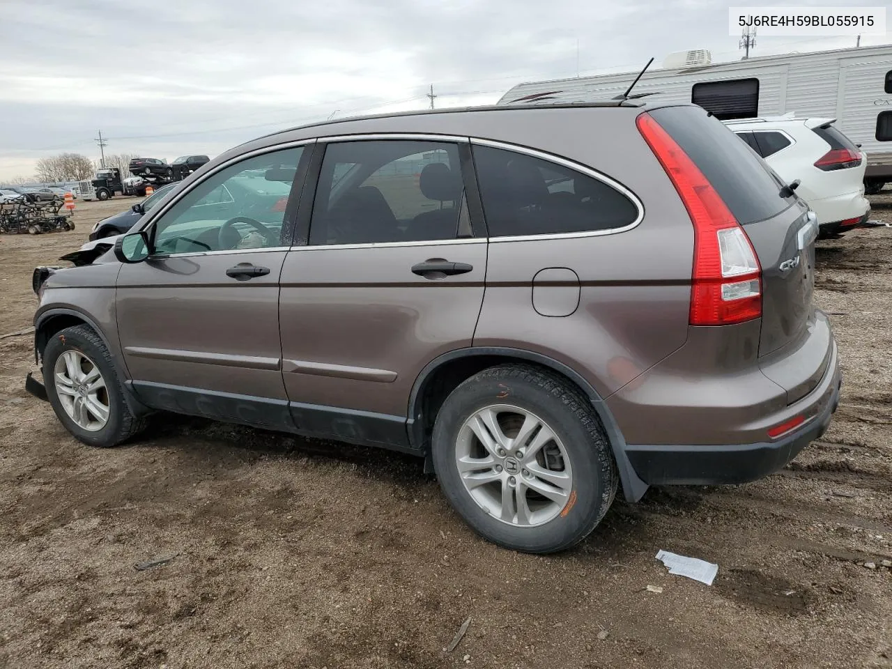 2011 Honda Cr-V Ex VIN: 5J6RE4H59BL055915 Lot: 79760184