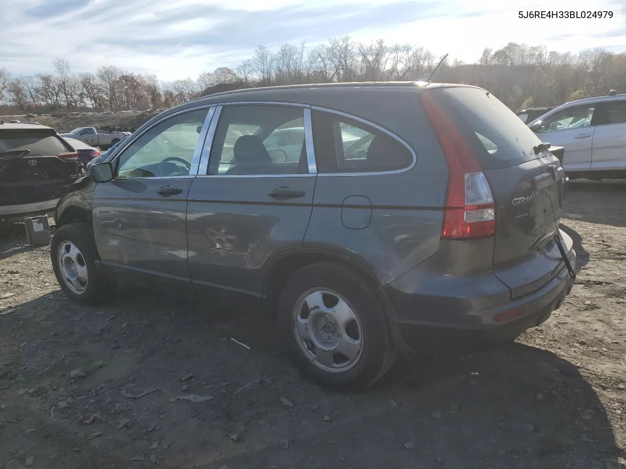 2011 Honda Cr-V Lx VIN: 5J6RE4H33BL024979 Lot: 79781514