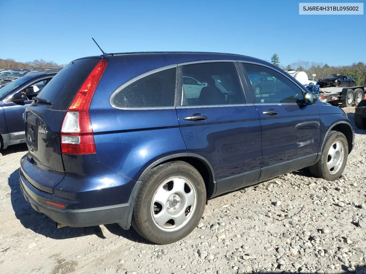 2011 Honda Cr-V Lx VIN: 5J6RE4H31BL095002 Lot: 79819664