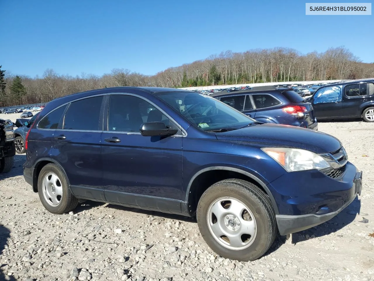 2011 Honda Cr-V Lx VIN: 5J6RE4H31BL095002 Lot: 79819664