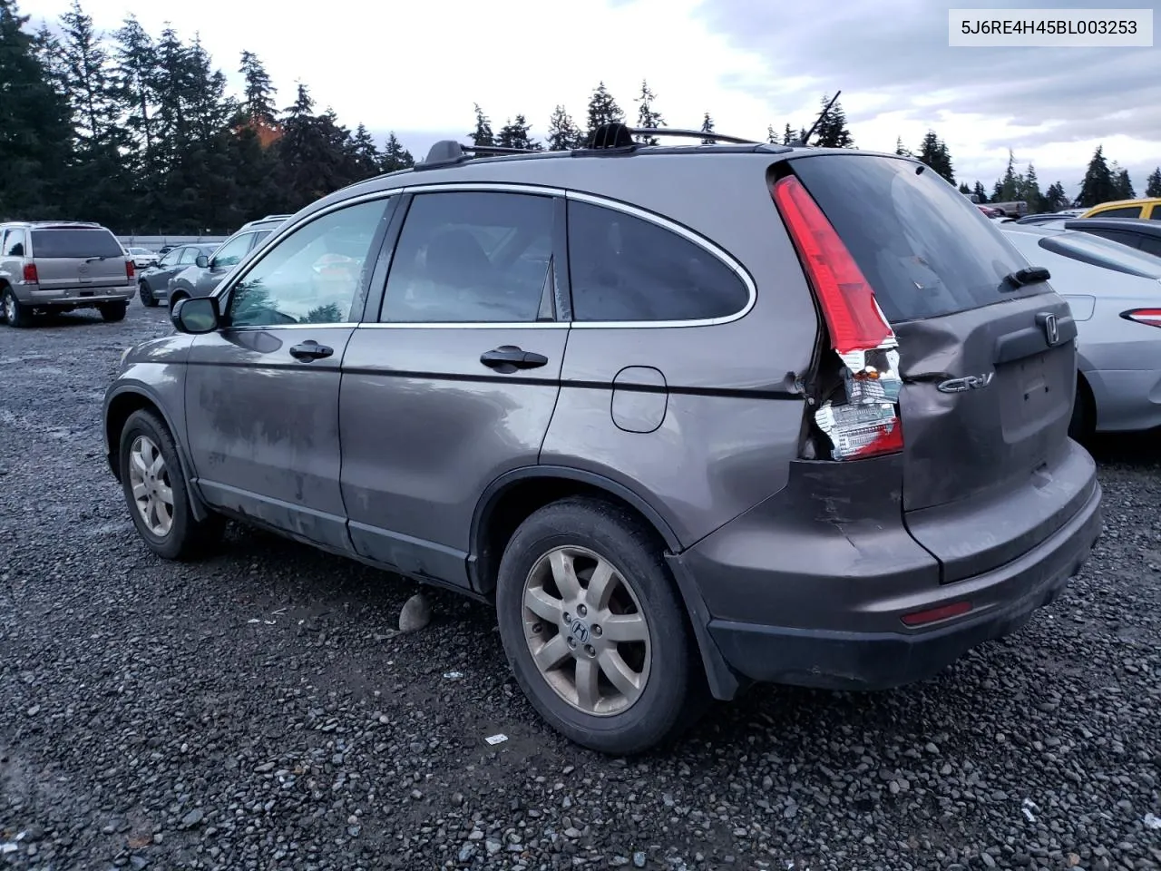 2011 Honda Cr-V Se VIN: 5J6RE4H45BL003253 Lot: 80198034