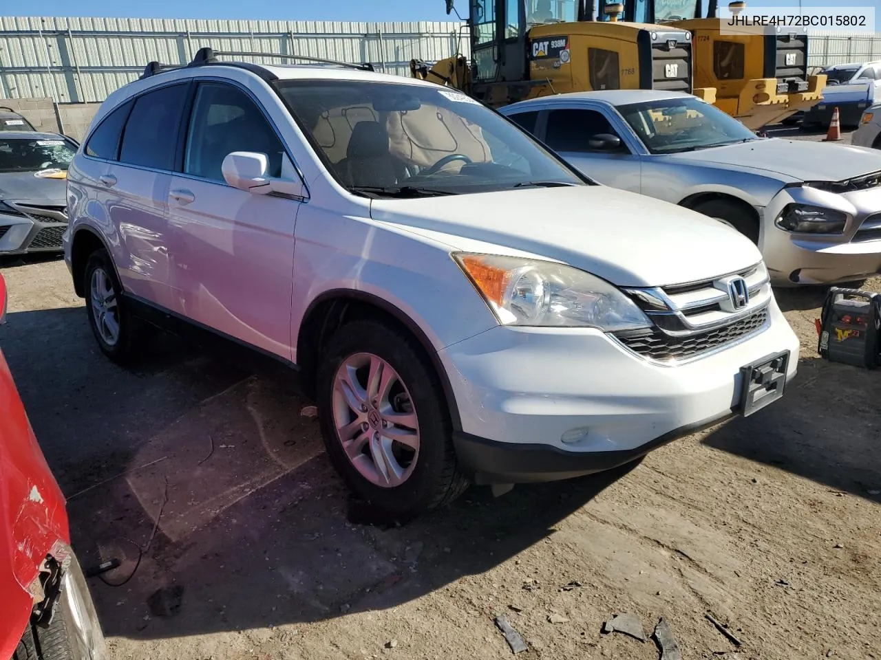 2011 Honda Cr-V Exl VIN: JHLRE4H72BC015802 Lot: 80249534