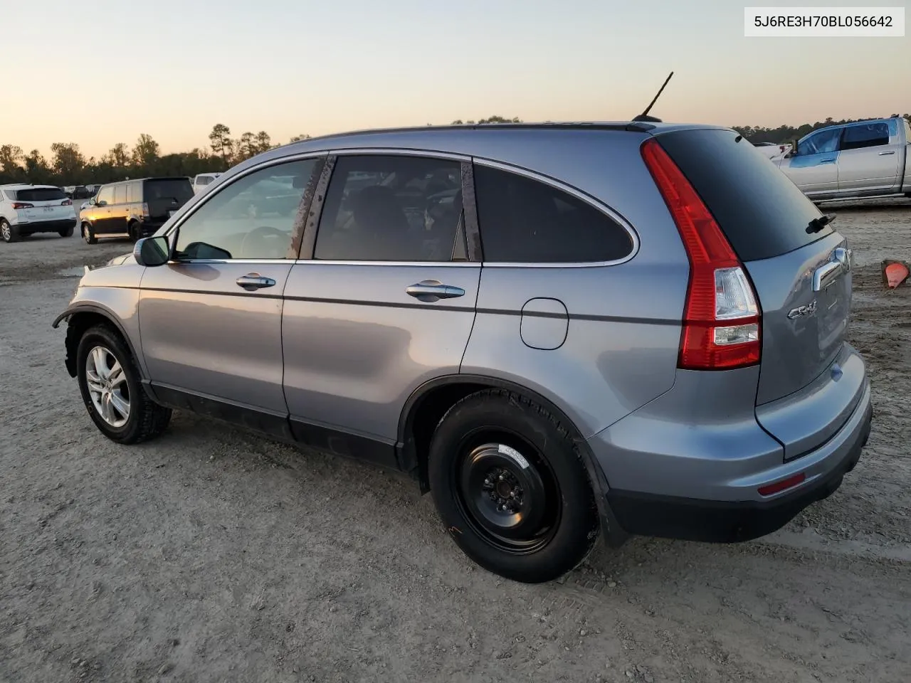 2011 Honda Cr-V Exl VIN: 5J6RE3H70BL056642 Lot: 80587384