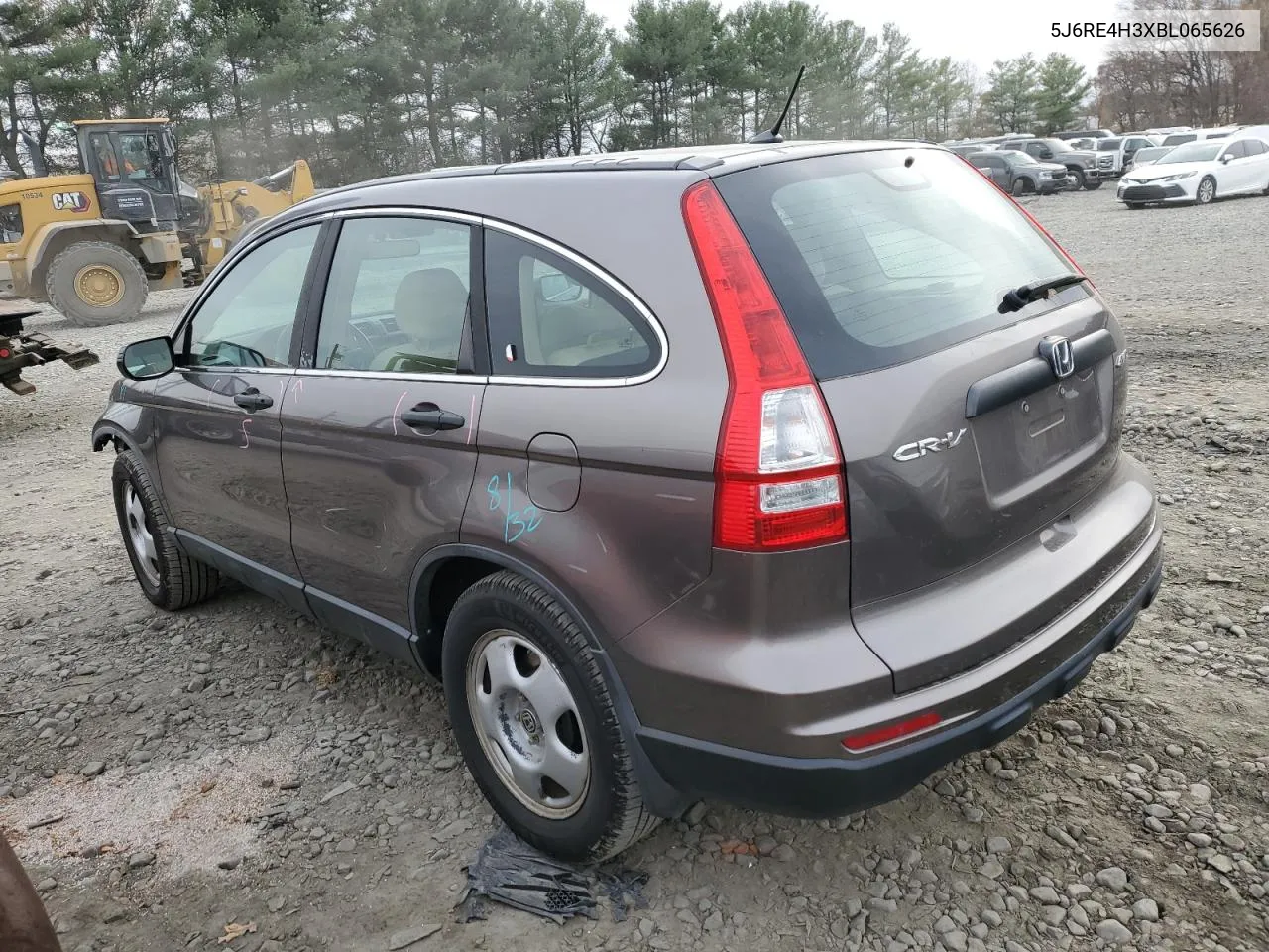 2011 Honda Cr-V Lx VIN: 5J6RE4H3XBL065626 Lot: 80734414