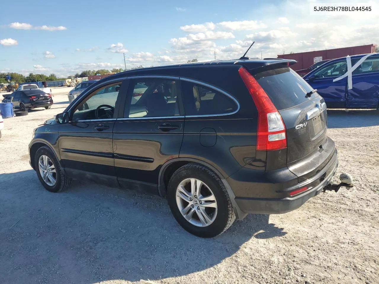 2011 Honda Cr-V Exl VIN: 5J6RE3H78BL044545 Lot: 80908624