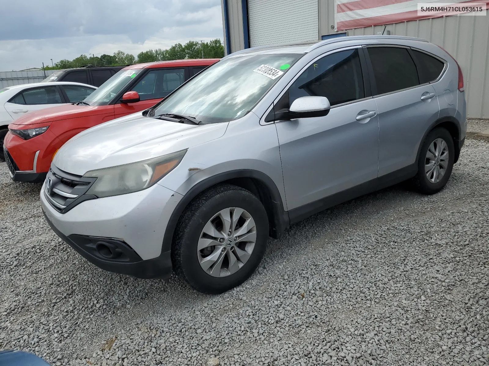 2012 Honda Cr-V Exl VIN: 5J6RM4H71CL053615 Lot: 52308534