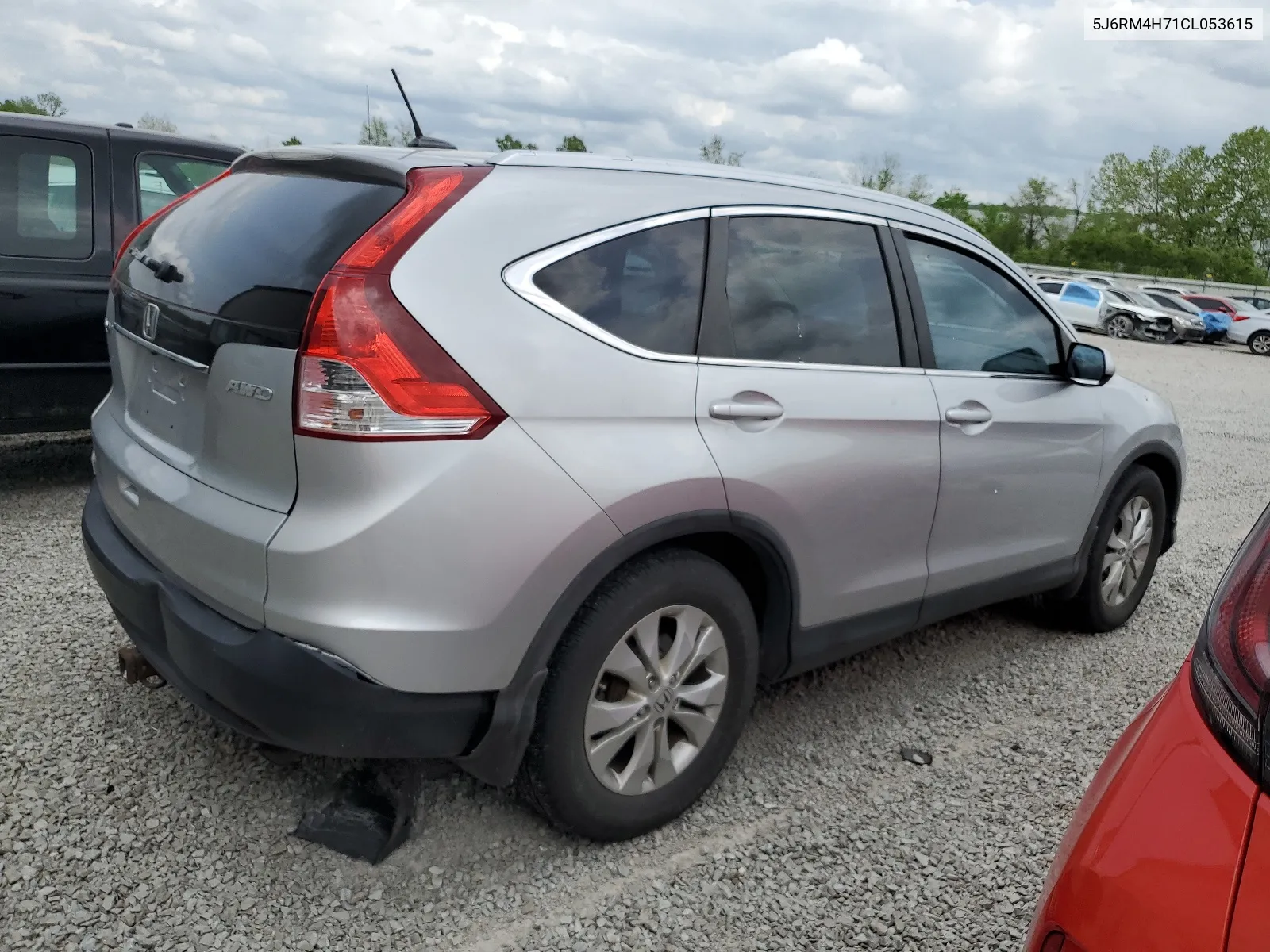 2012 Honda Cr-V Exl VIN: 5J6RM4H71CL053615 Lot: 52308534