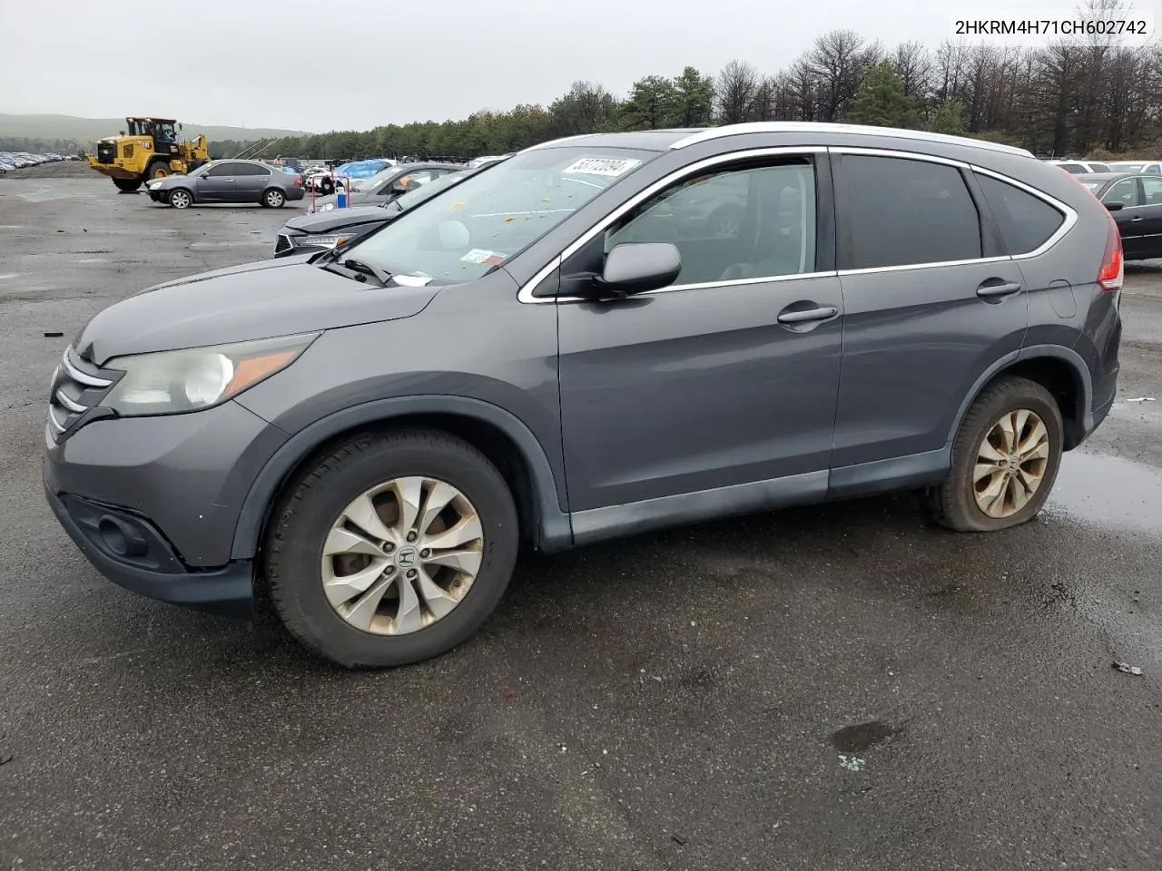 2012 Honda Cr-V Exl VIN: 2HKRM4H71CH602742 Lot: 53772094