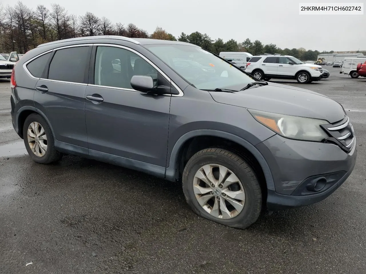 2012 Honda Cr-V Exl VIN: 2HKRM4H71CH602742 Lot: 53772094