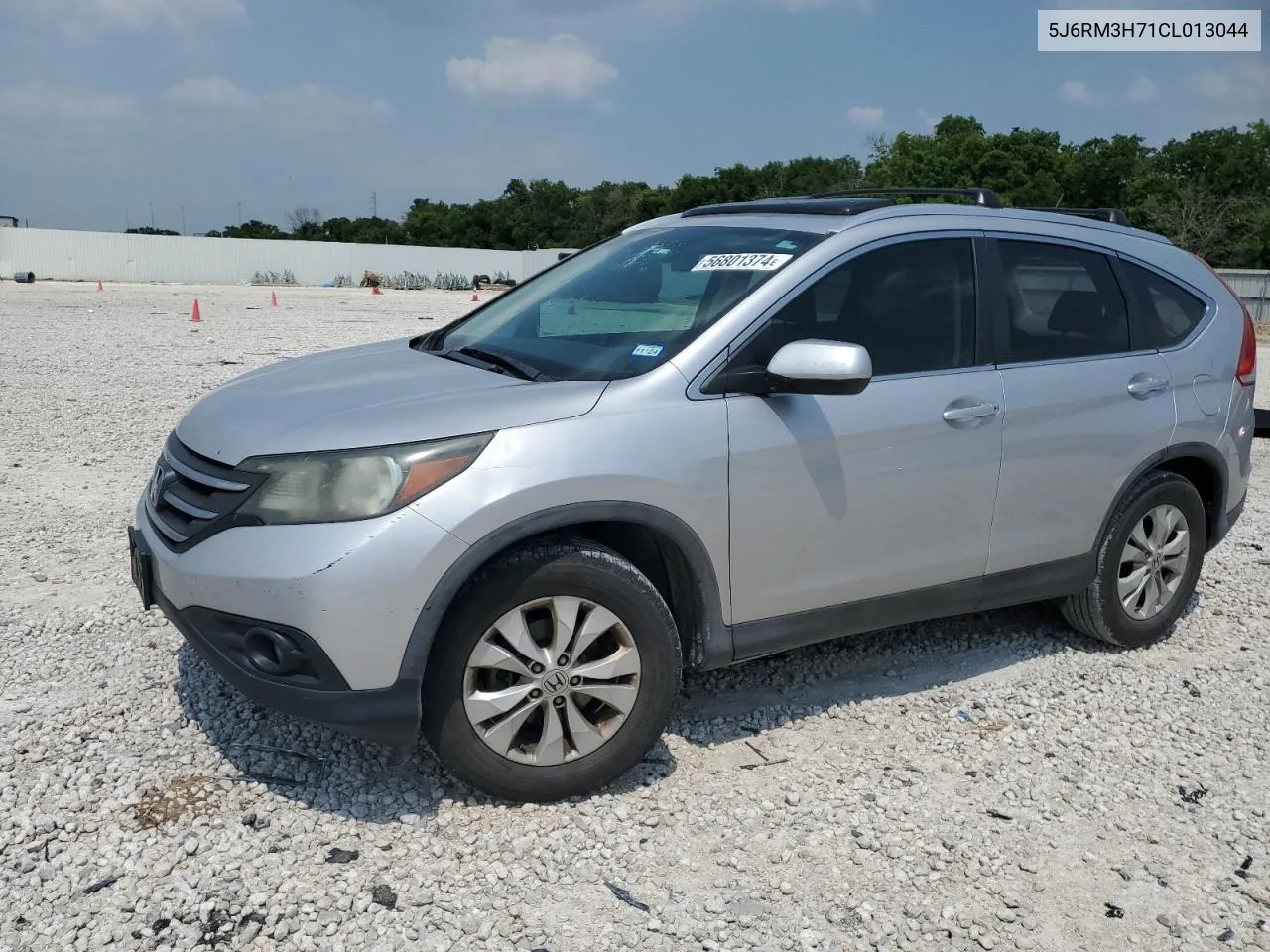 2012 Honda Cr-V Exl VIN: 5J6RM3H71CL013044 Lot: 56801374