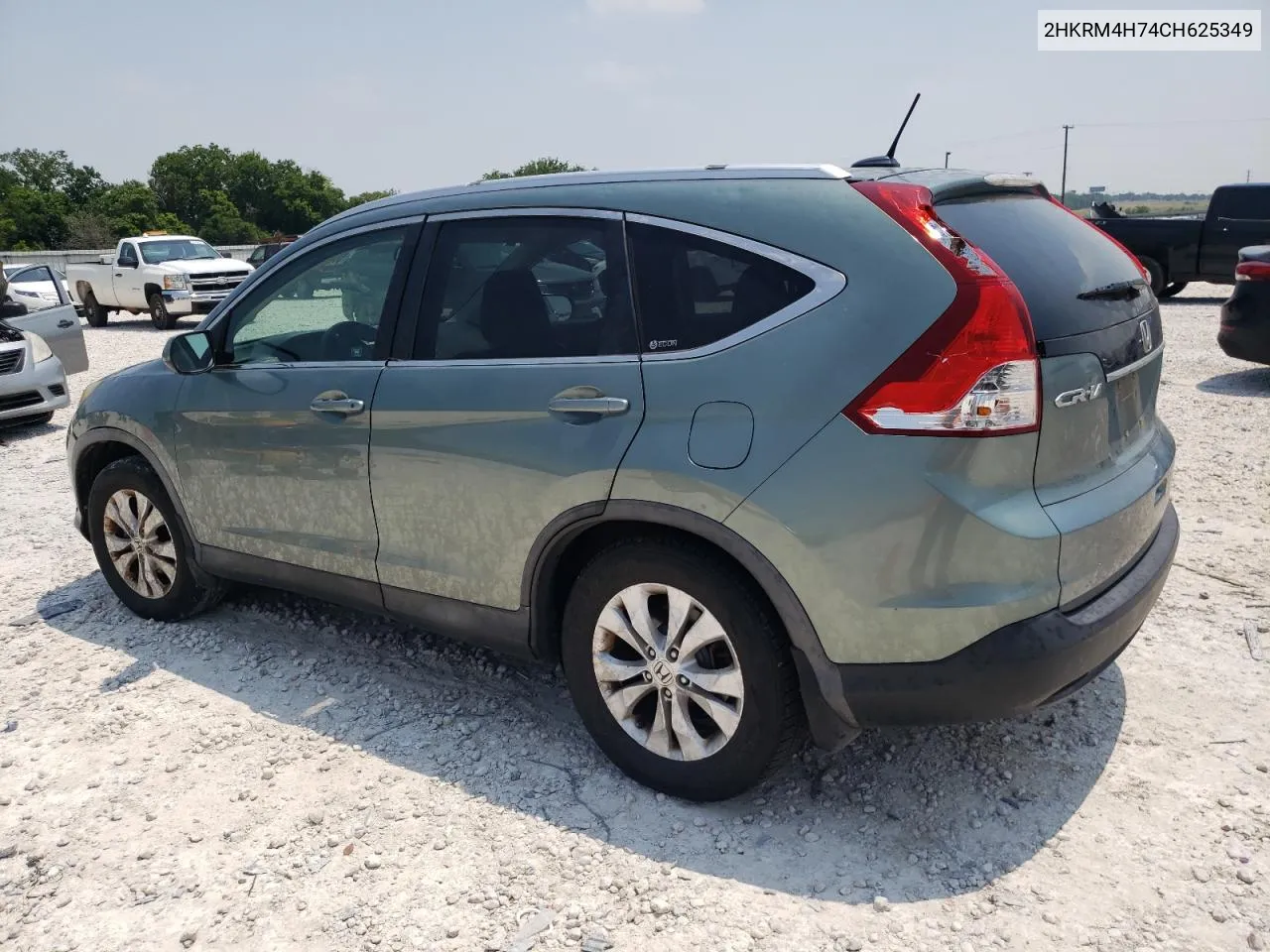 2012 Honda Cr-V Exl VIN: 2HKRM4H74CH625349 Lot: 57207774