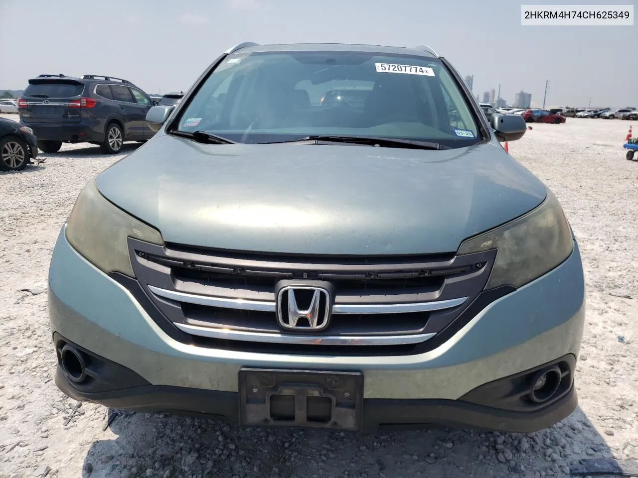 2012 Honda Cr-V Exl VIN: 2HKRM4H74CH625349 Lot: 57207774