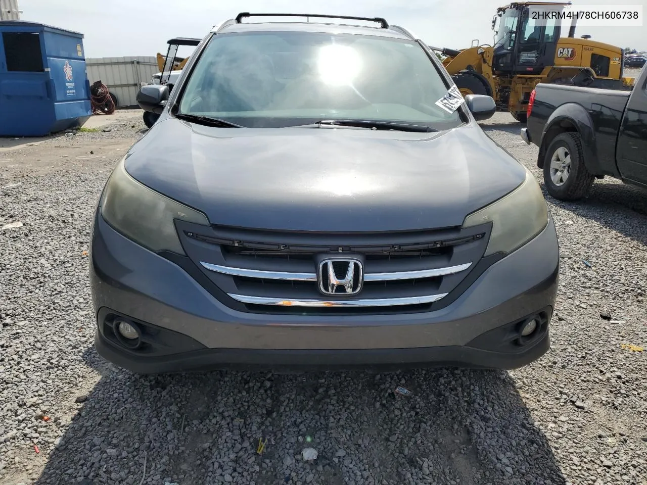 2012 Honda Cr-V Exl VIN: 2HKRM4H78CH606738 Lot: 57217234